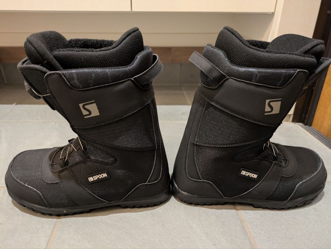 Spoon　スプーン ブラック スノーボードブーツ　24.5〜25.0