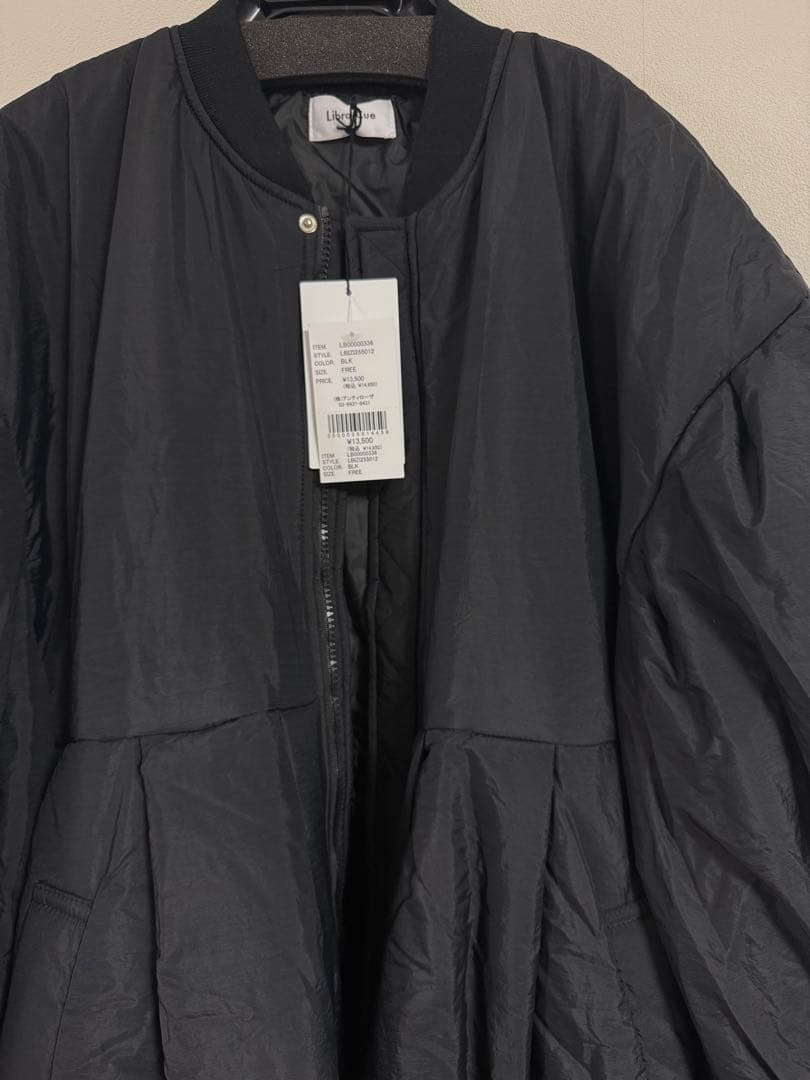 Libra Cue リブラキュー　MA-1 モンスターコート　ブラック