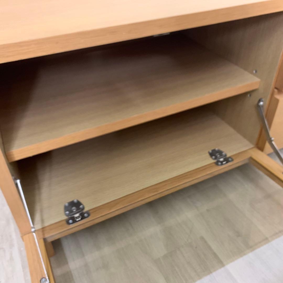 【美品】MUJI 無印良品 オーク材 TVボード ローボード テレビ台