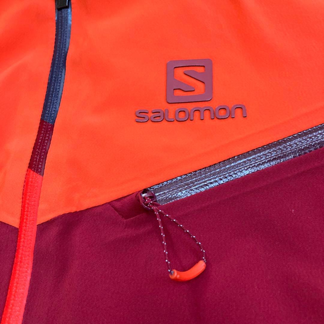【美品】サロモン salomon スキーウェア スキー スノボジャケットSメンズ