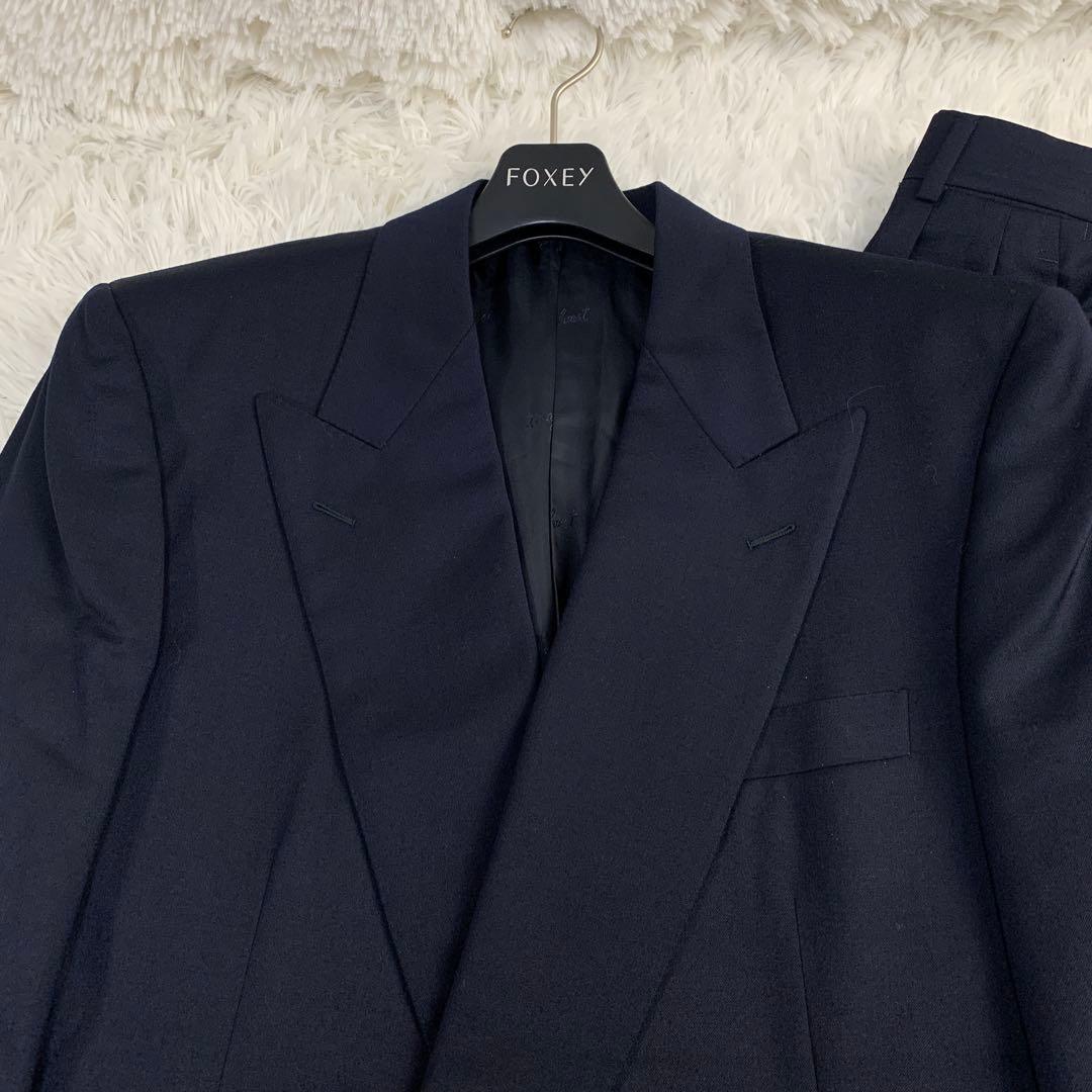 【極美品】BELVEST ダブルスーツセットアップ Super100’s 伊製