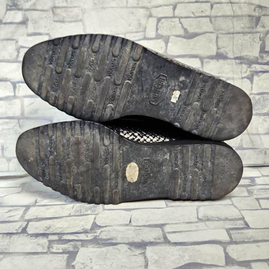 イヴサンローラン ローファー スリッポン メッシュローファー 黒 25cm