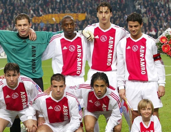 激レア 03-04 アヤックス アウェー ファン・デル・ファールト 仕様