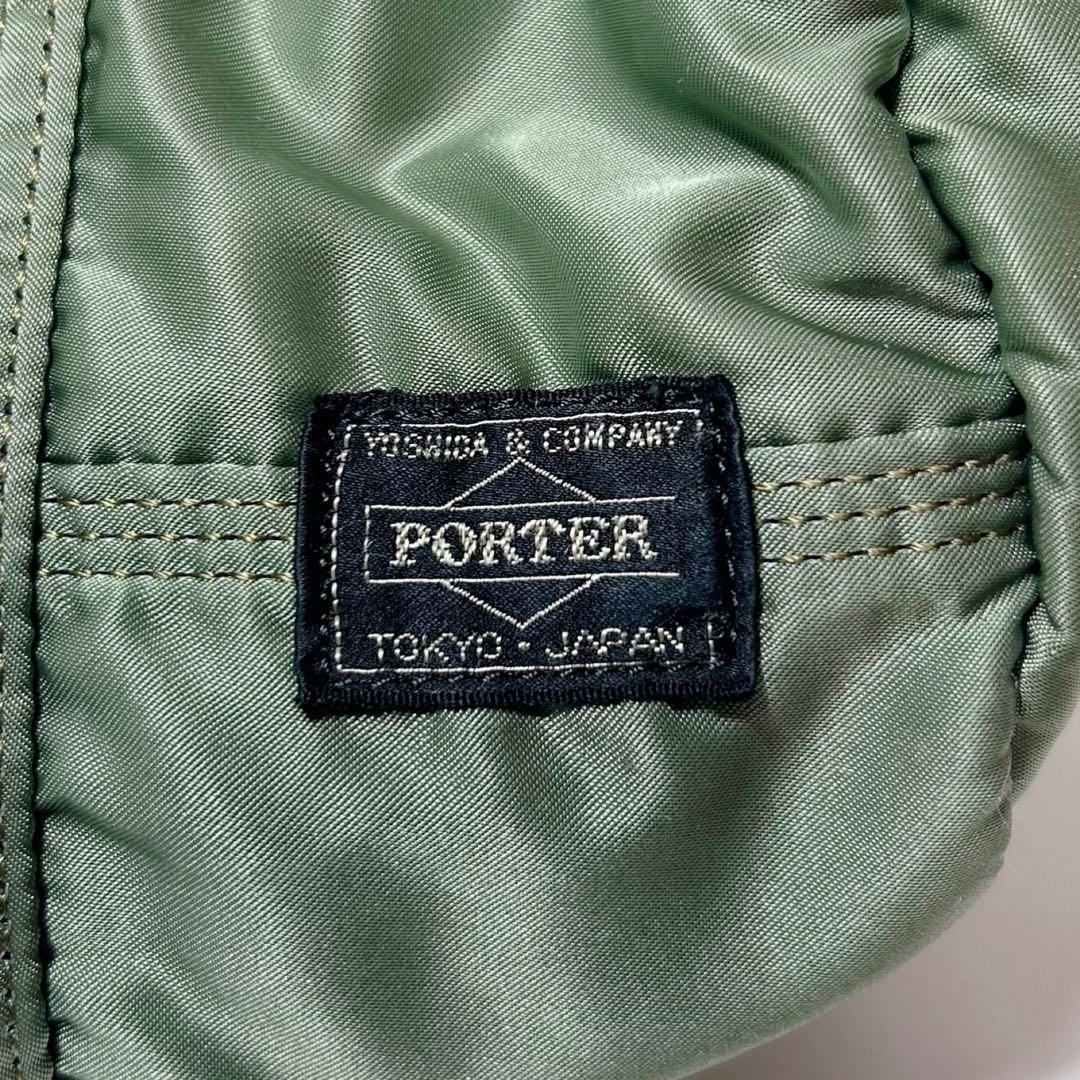 美品✨ ポーター　ドラムバッグ　ミニボストン S タンカー　セージグリーン　希少