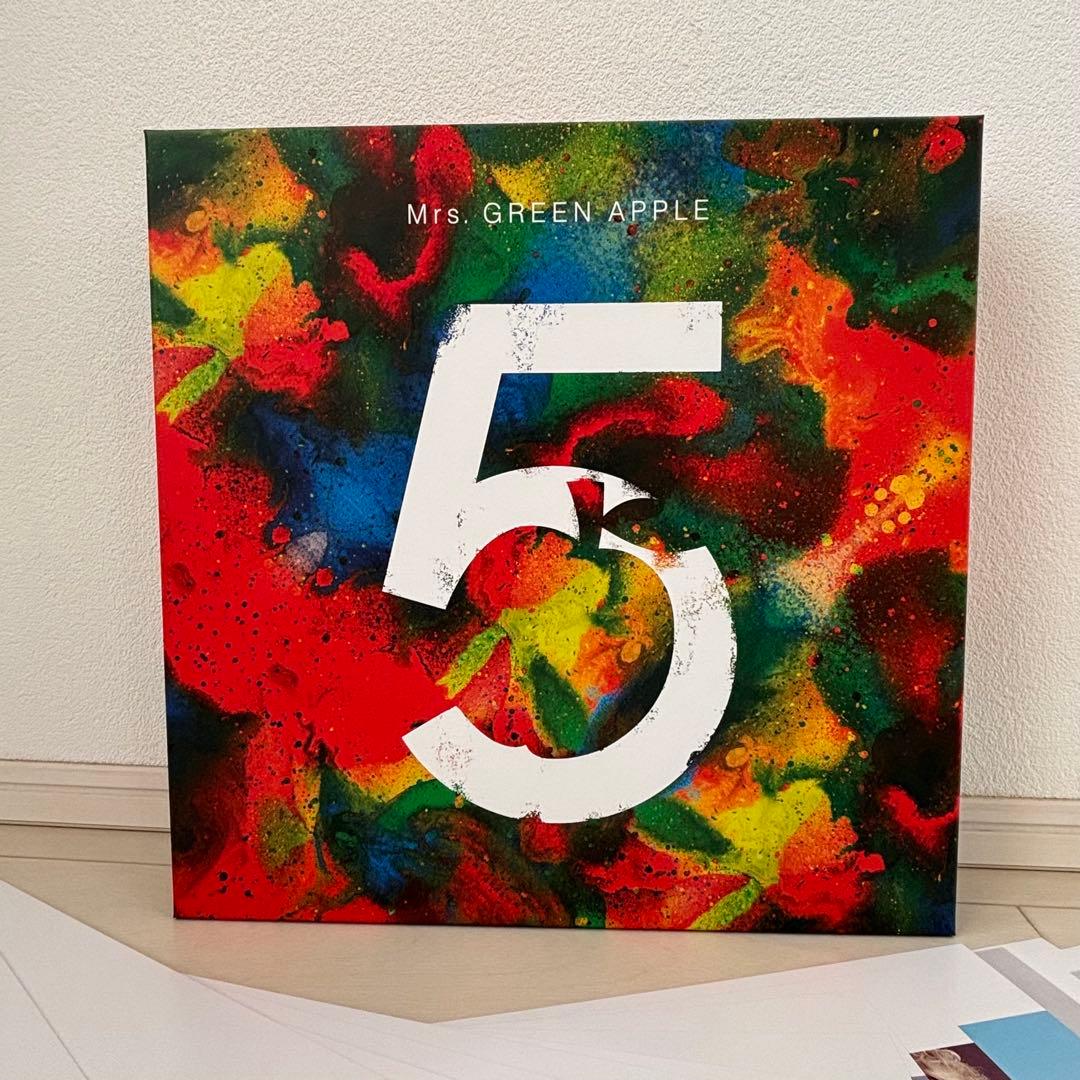 【訳あり】Mrs. GREEN APPLE『５』初回限定盤BOX