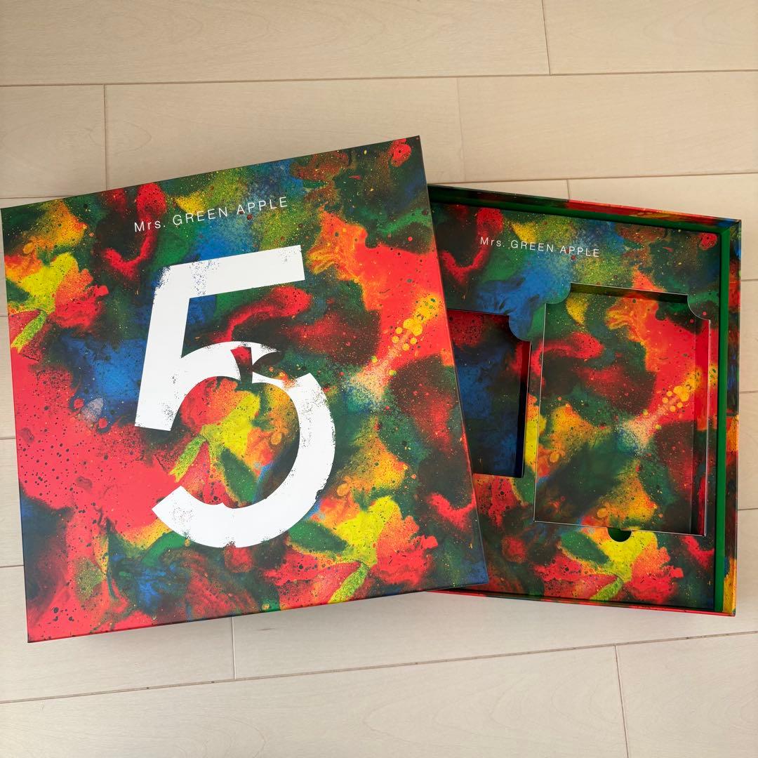 【訳あり】Mrs. GREEN APPLE『５』初回限定盤BOX