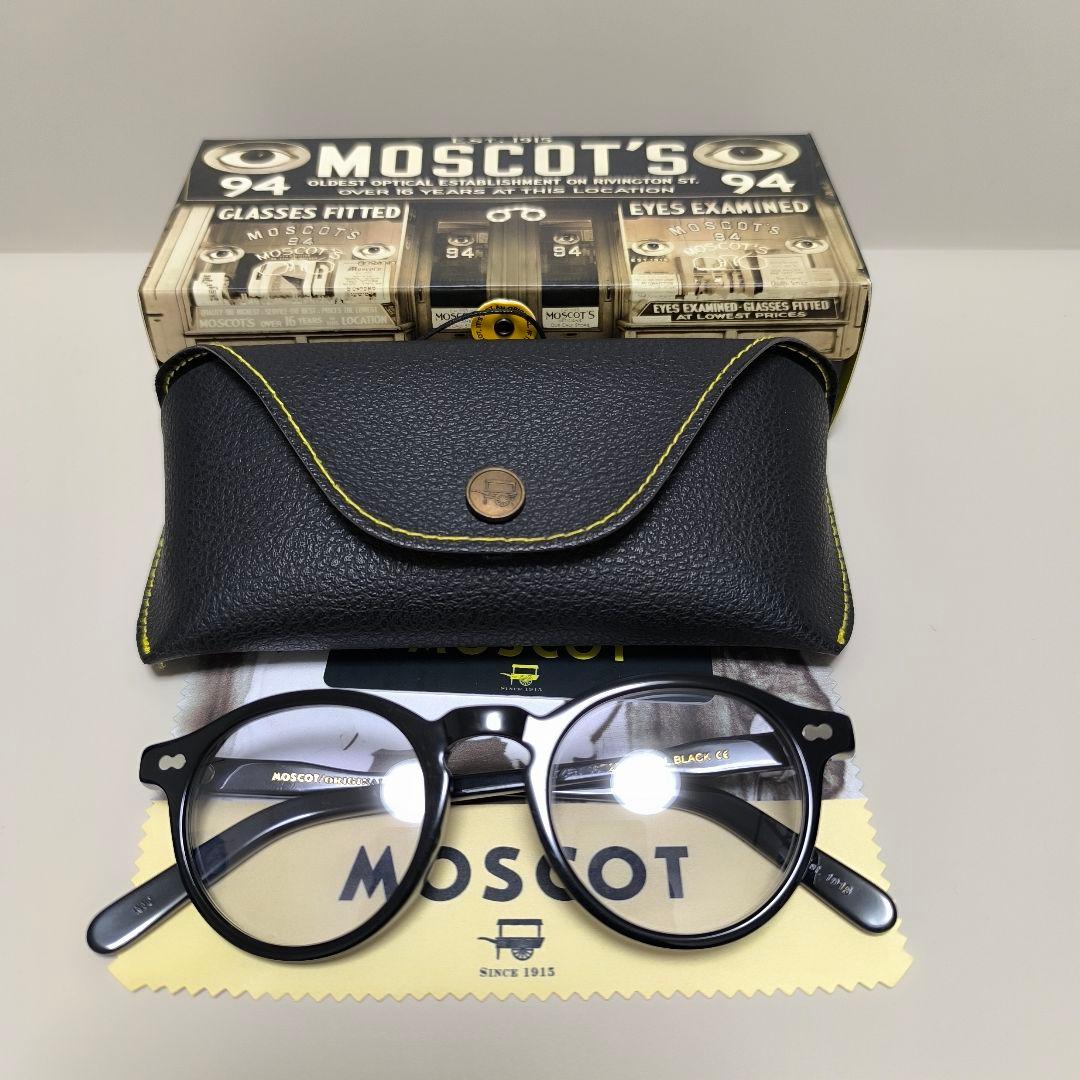 モスコット MILTZEN 46 サングラス メガネ 度なし ライトカラーレンズ