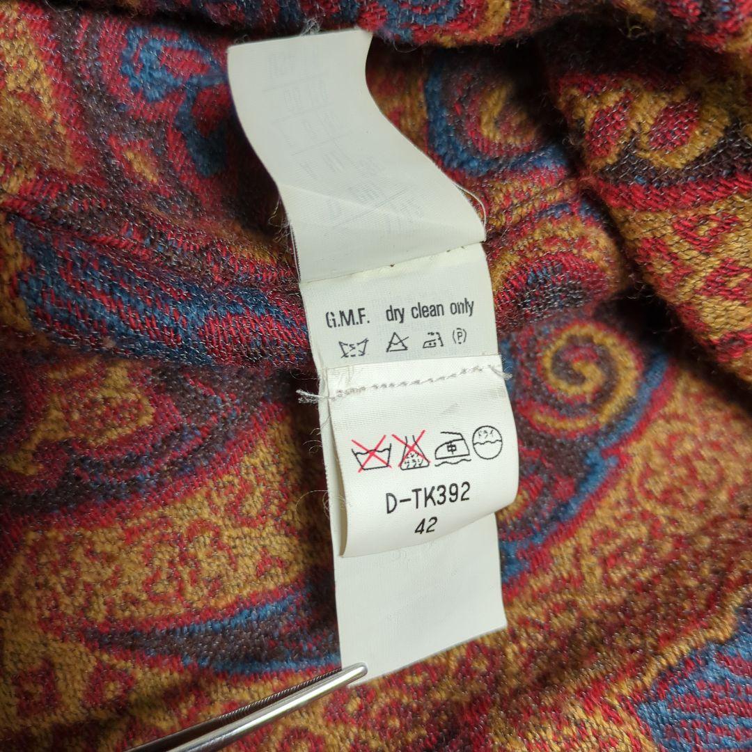 【80s~_vintage】MISSONI JacquardHoodieCoat