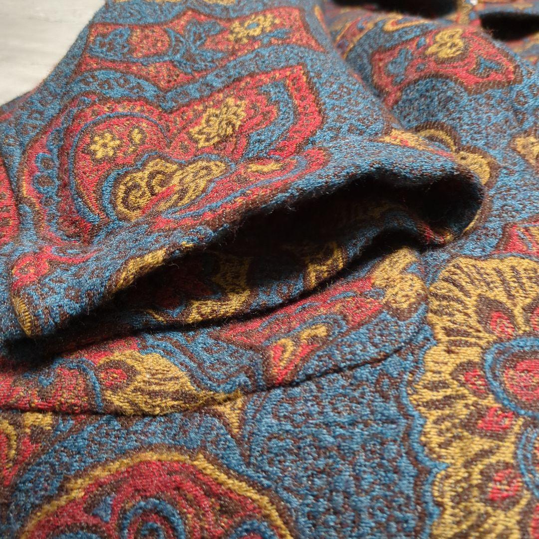 【80s~_vintage】MISSONI JacquardHoodieCoat