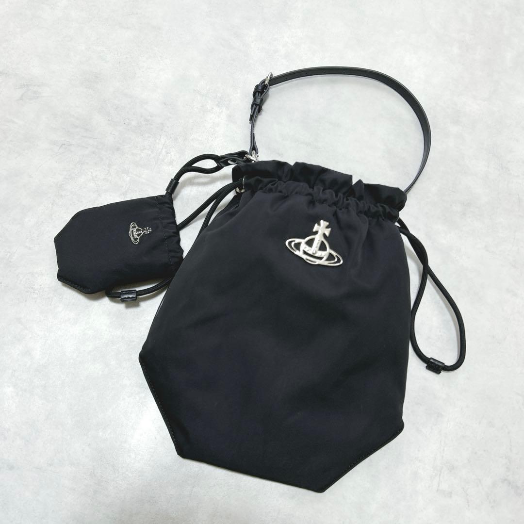 Vivienne Westwoo ドローストリングポーチバッグ オーブ　巾着