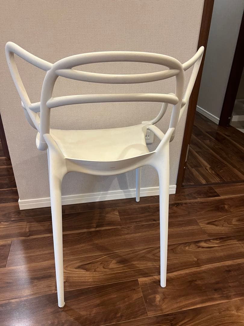 【もちおさま専用】カルテルマスターズチェアホワイトモダンチェア