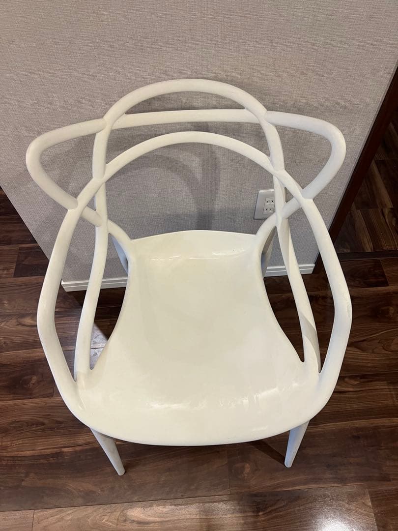 【もちおさま専用】カルテルマスターズチェアホワイトモダンチェア