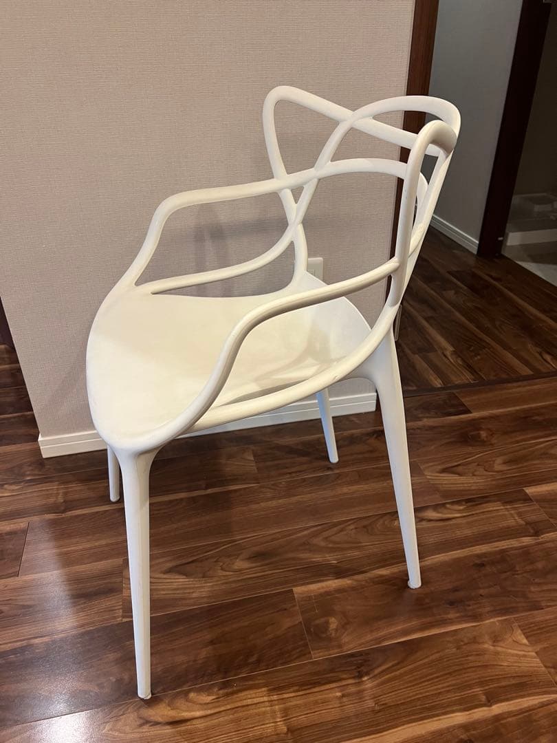 【もちおさま専用】カルテルマスターズチェアホワイトモダンチェア