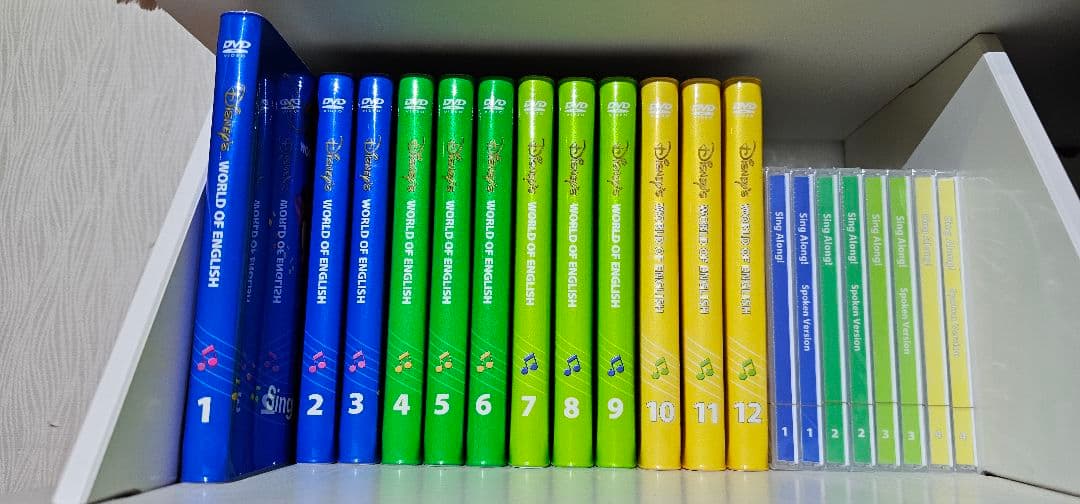 ディズニー英語システム ワールドファミリー DWE　欠品あり