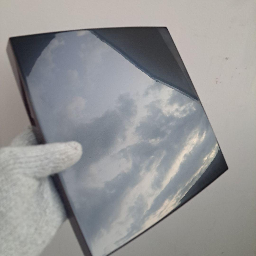 【輪島塗　6.5寸\"3段重箱&重台】布着本堅地　溜塗　沈金網代　胴張り　長期保管