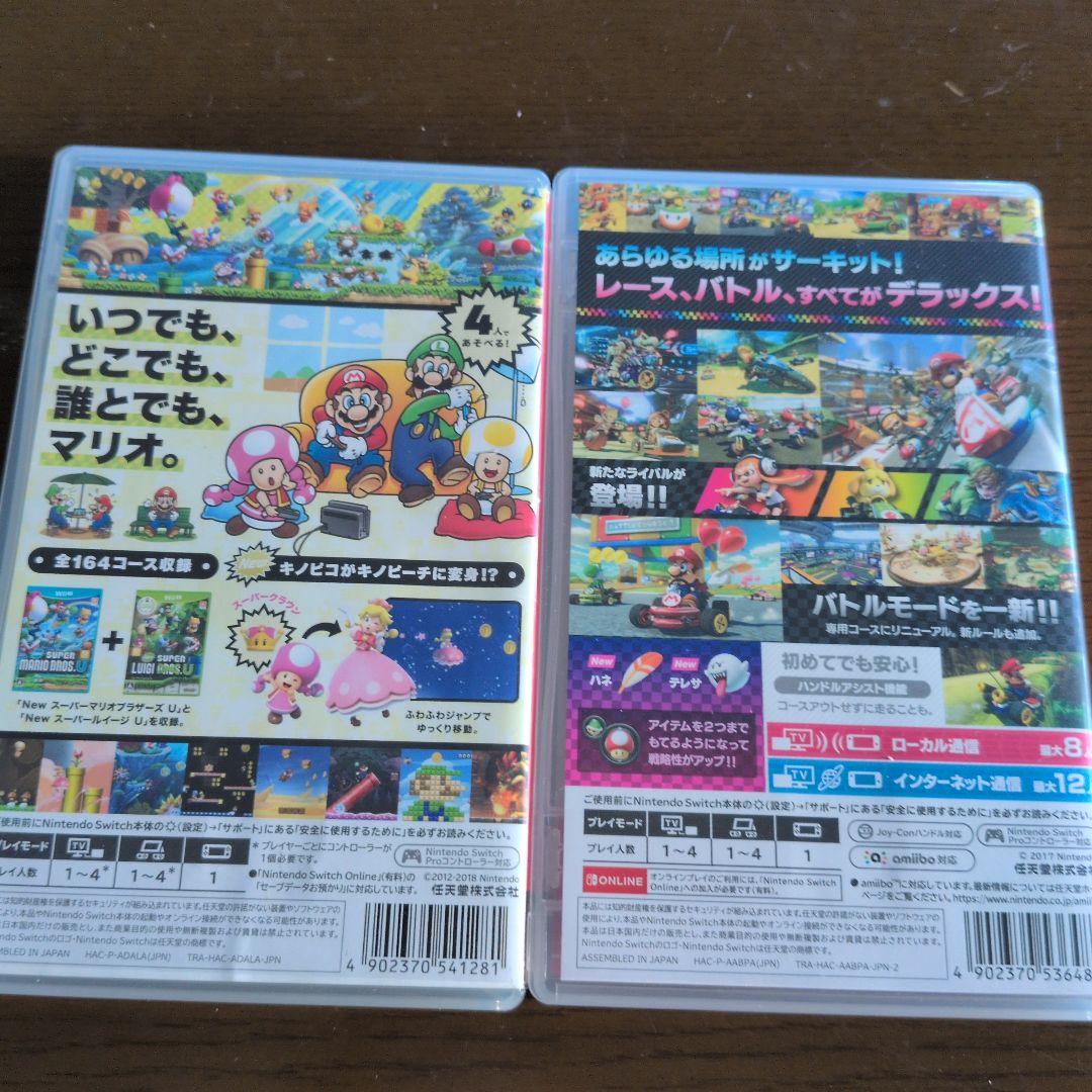 スーパーマリオ マリオカート Nintendo Switch ソフト カセット