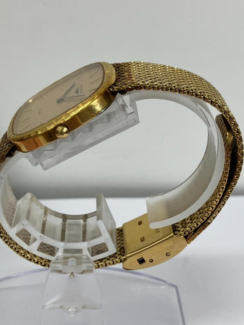 美品　ロンジン　LONGINES　クオーツ時計　ゴールド　電池交換済み　稼働品