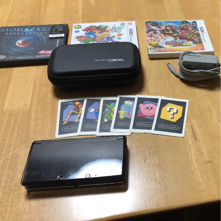 3DS  ソフト6つ付き(内３つはケースあり)