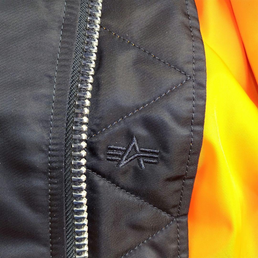 ✨超美品✨ALPHA✨現行タグMA-1 フライトジャケット ネイビー Sサイズ