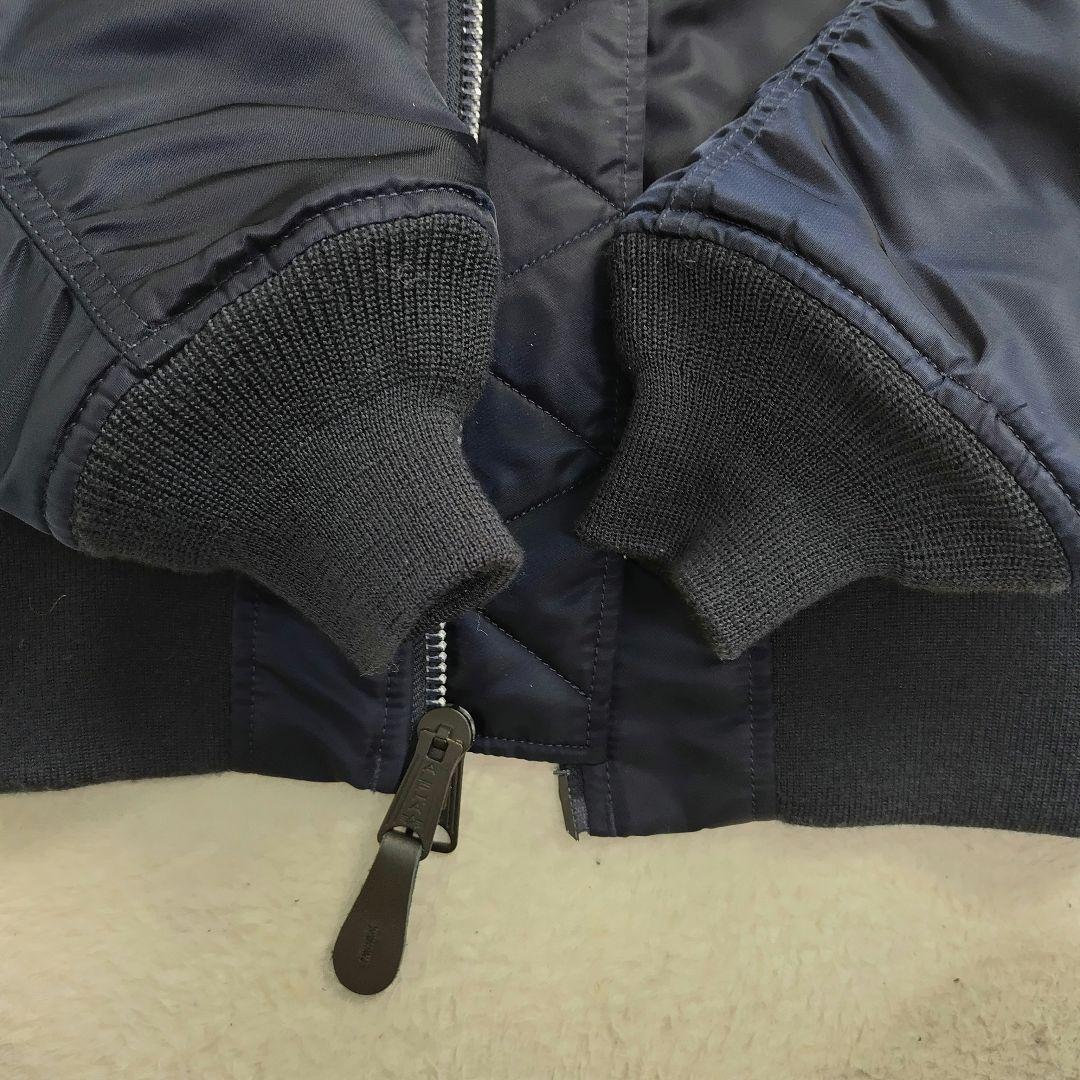 ✨超美品✨ALPHA✨現行タグMA-1 フライトジャケット ネイビー Sサイズ