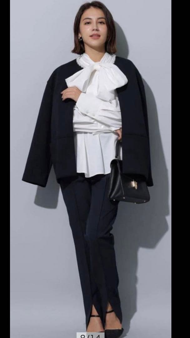 新品Arpege storyアルページュストーリーパール付ダンボールジャケット