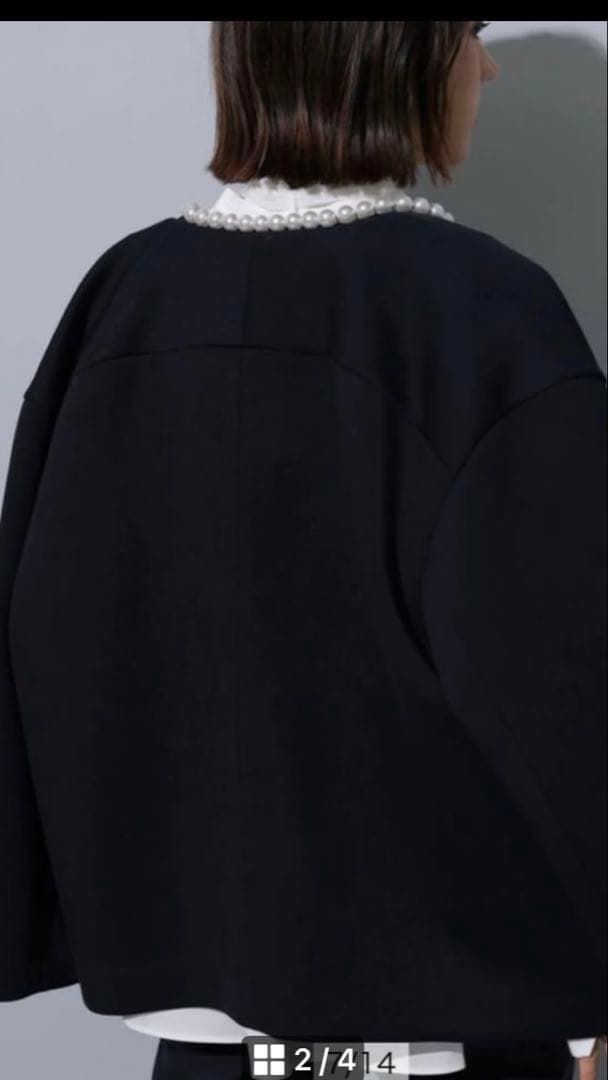 新品Arpege storyアルページュストーリーパール付ダンボールジャケット