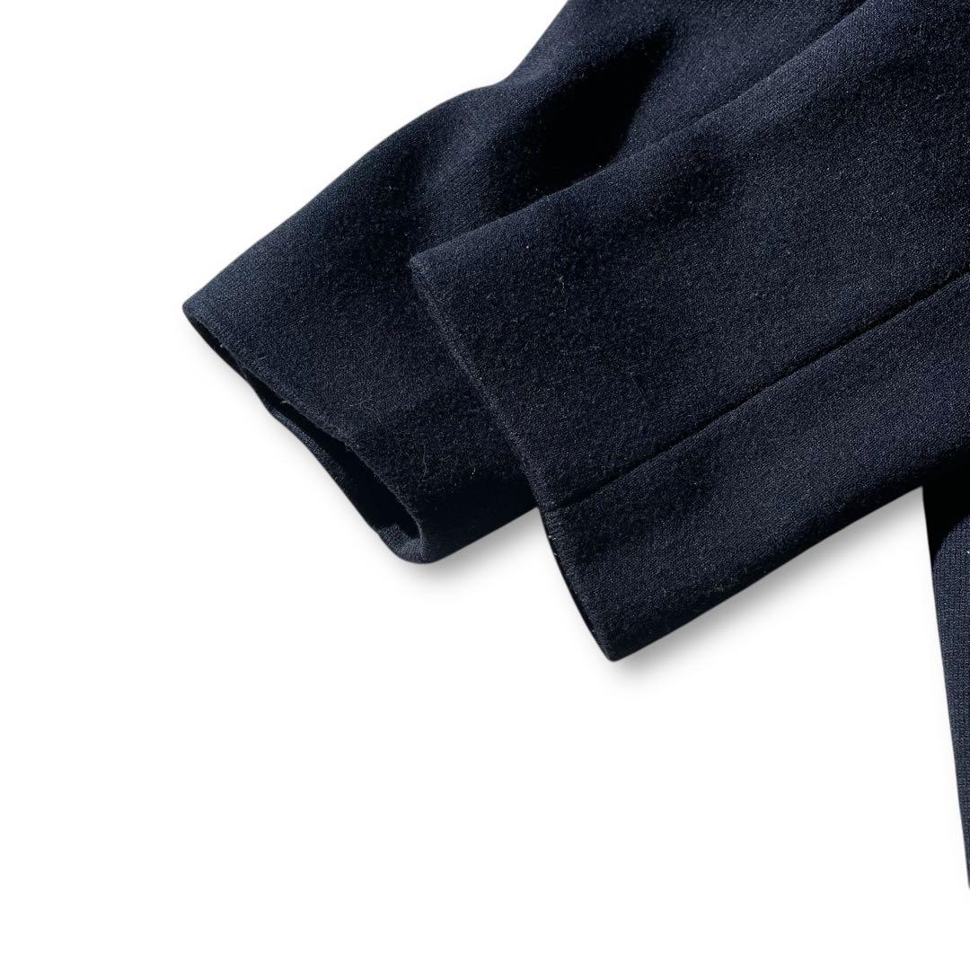 未使用級✨ポロバイラルフローレン ニットブレザー 金ボタン ダブル 紺ブレ 0