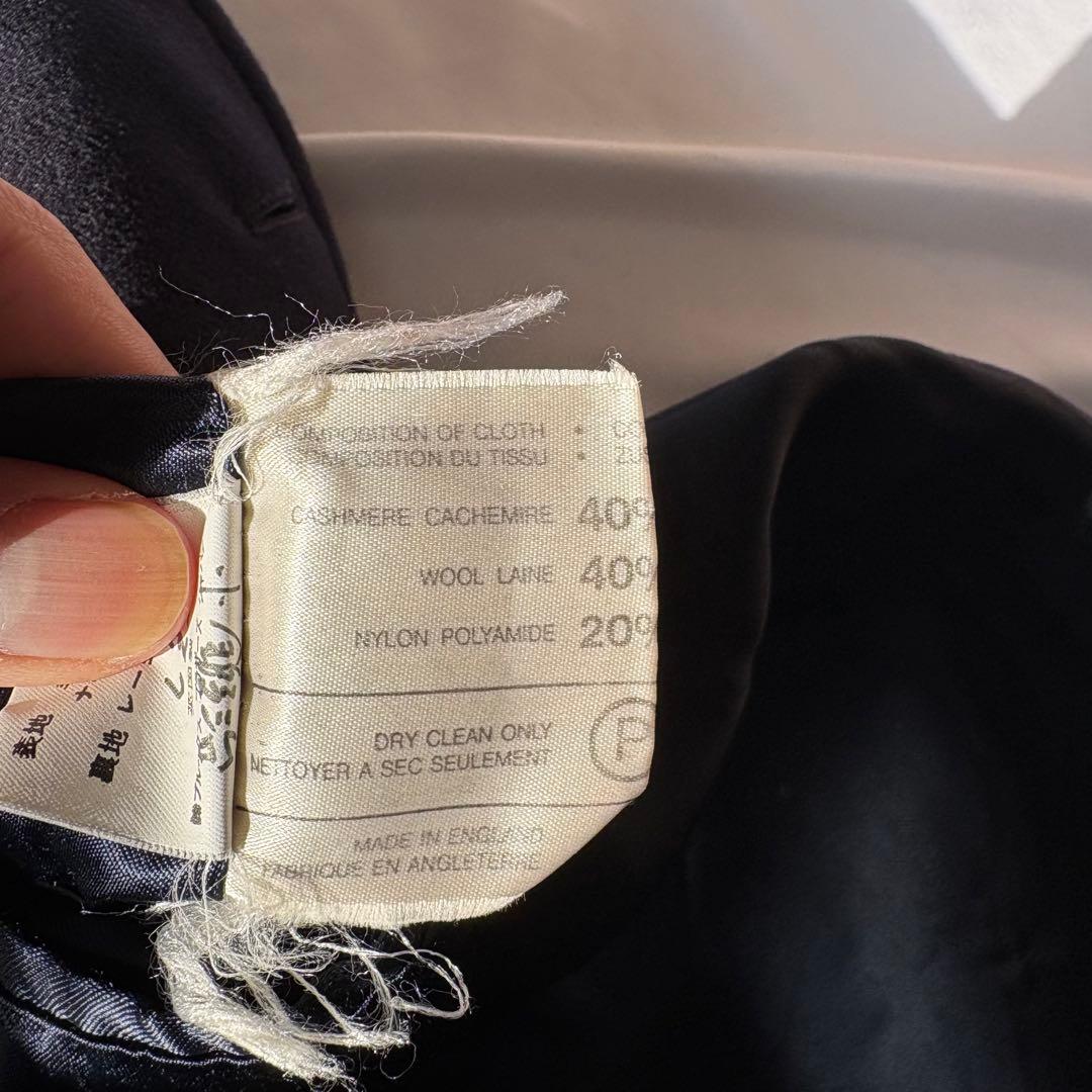 brooks brothers コート 英国製 ネイビー ブルックスブラザーズ