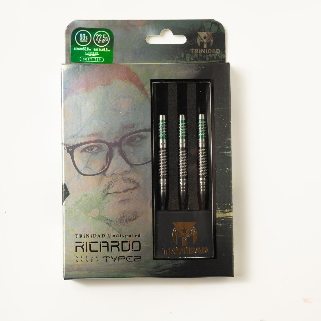 新品 リカルド2 浅田斉吾選手 【トリニダード】 ダーツ バレル