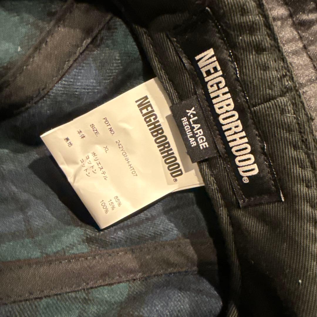 NEIGHBORHOOD 黒 バケットハット　XL