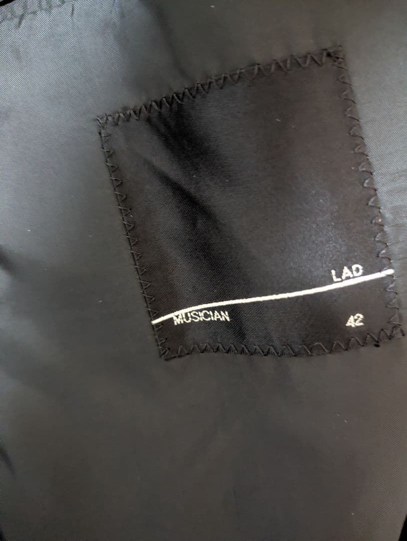 LAD MUSICIAN ダブルチェスターコート 42
