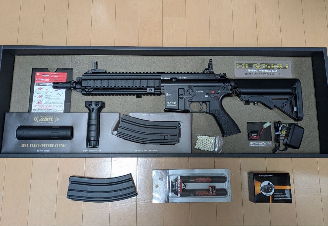 (極美品)　東京マルイ　次世代電動ガン　 HK 416 D DEVGRU