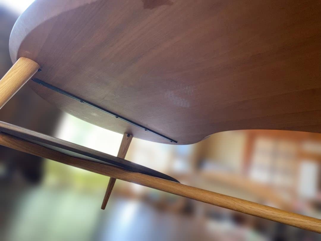 柏木工　CIVIL　しずく型　リビングテーブル　CL67LK　12c151