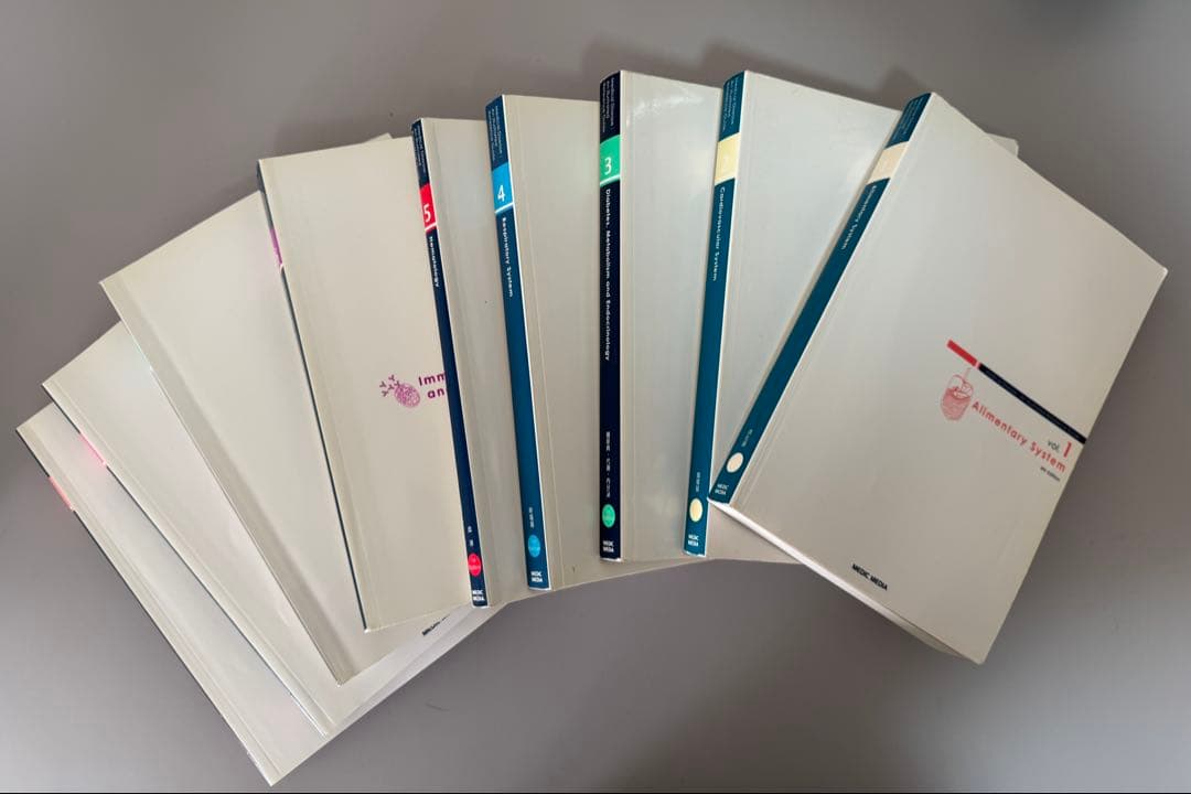 病気がみえるシリーズ vol.1~10（vol.7はありません）