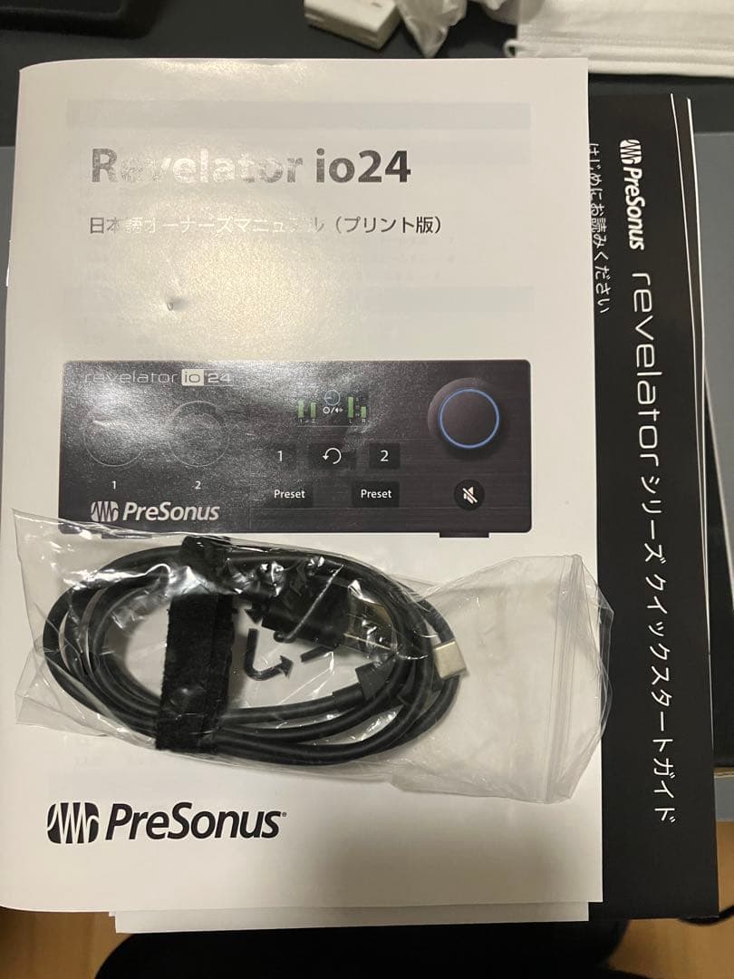 PreSonus revelator io 24 本体