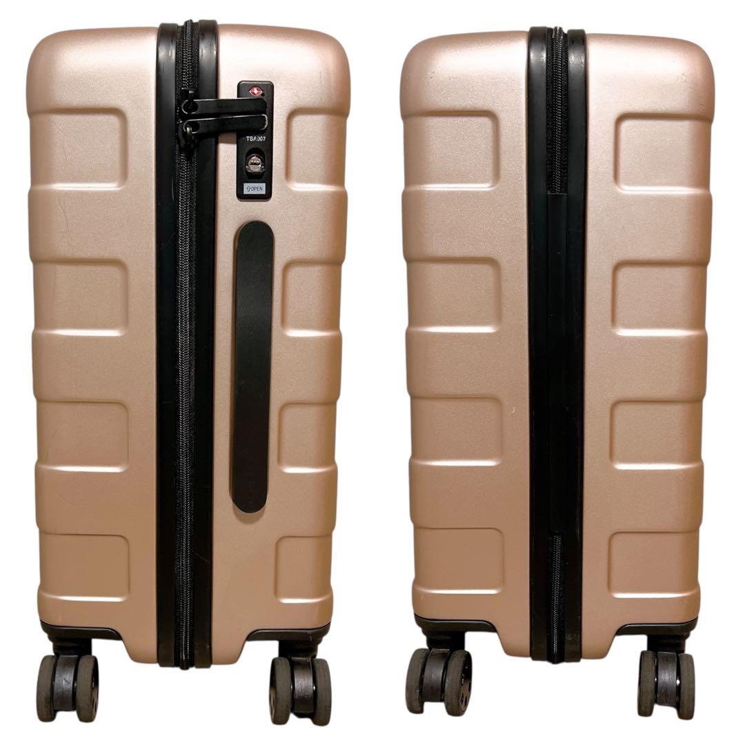 ★無印良品 MUJI バーを自由に調節できるハードキャリーケース 36L 機内