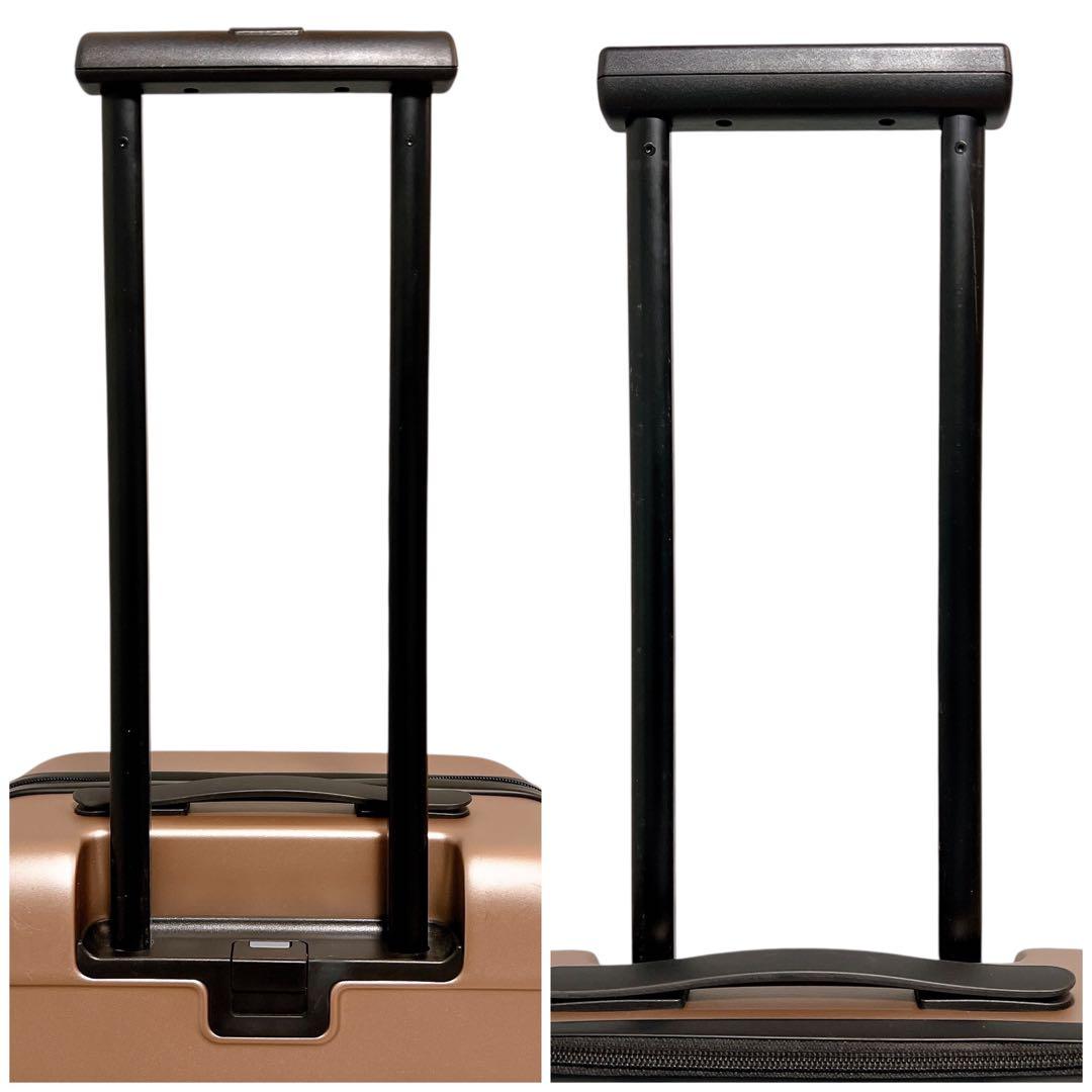 ★無印良品 MUJI バーを自由に調節できるハードキャリーケース 36L 機内