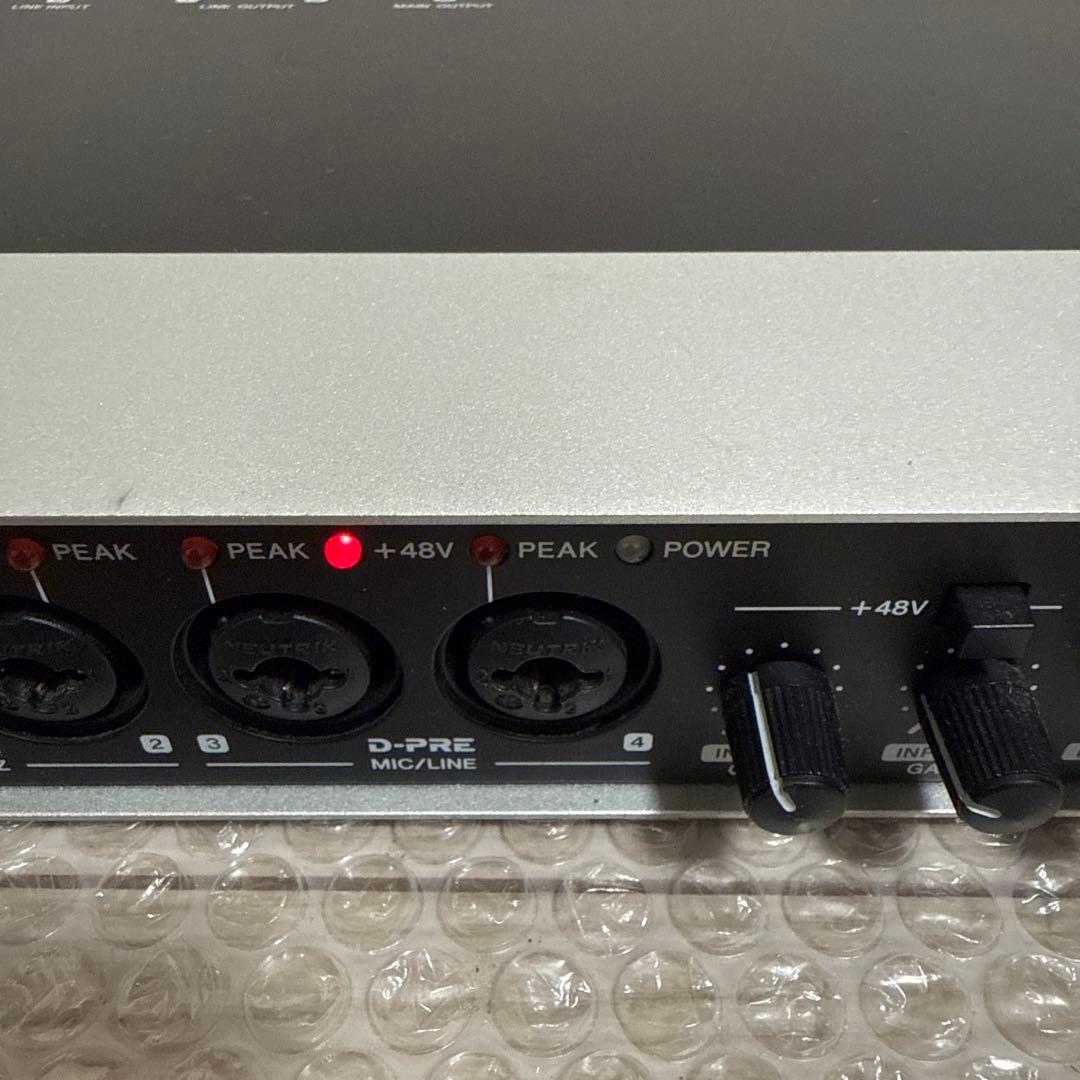 【通電のみ確認】オーディオインターフェース　UR44