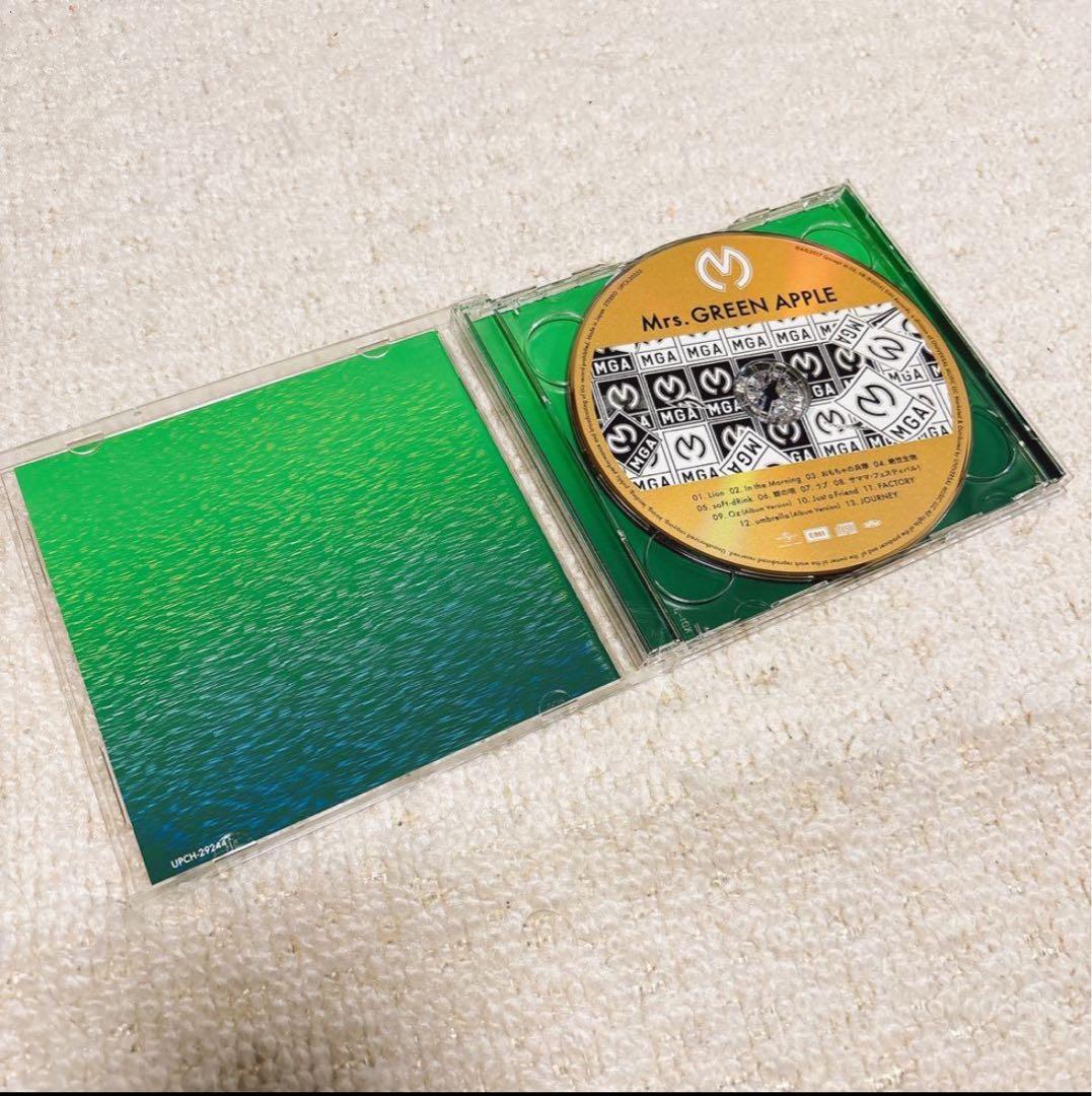 Mrs.GREEN APPLE ミセス 直筆サイン入り CD 大森元貴 山中綾華