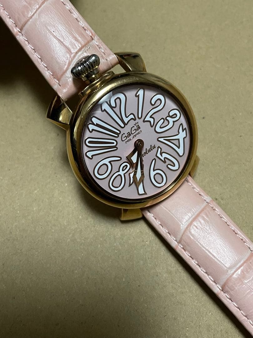 GaGa Milano アナログ腕時計 ピンク