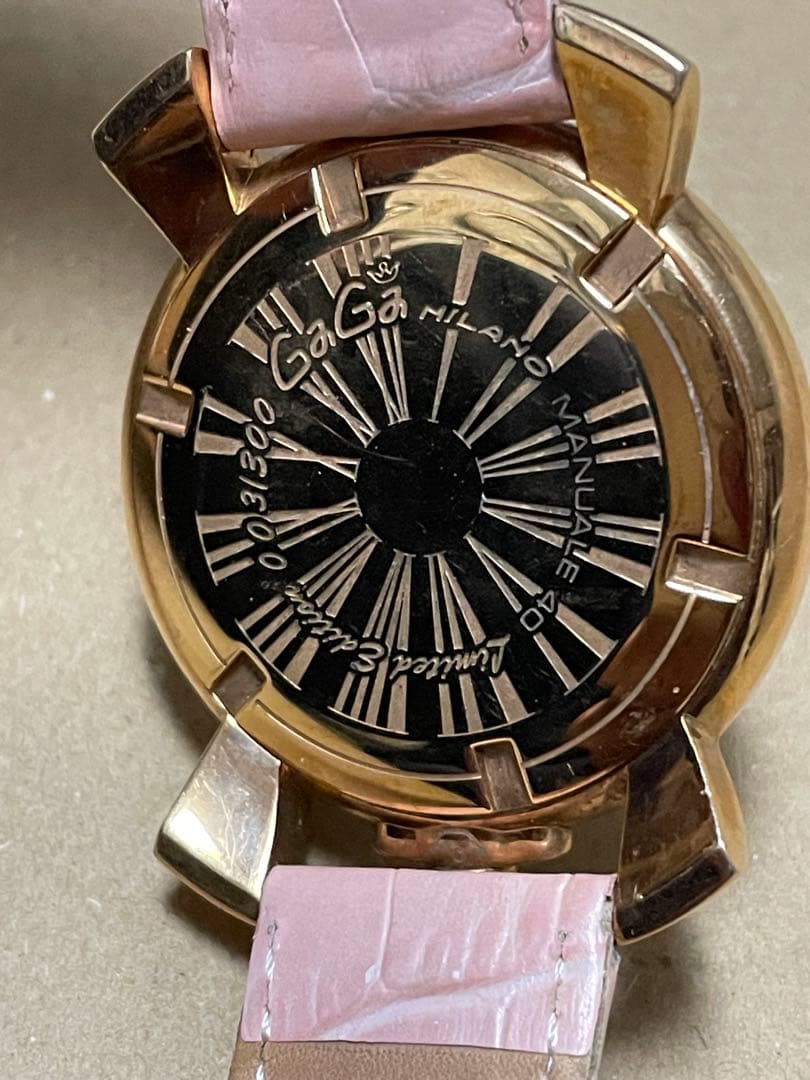 GaGa Milano アナログ腕時計 ピンク