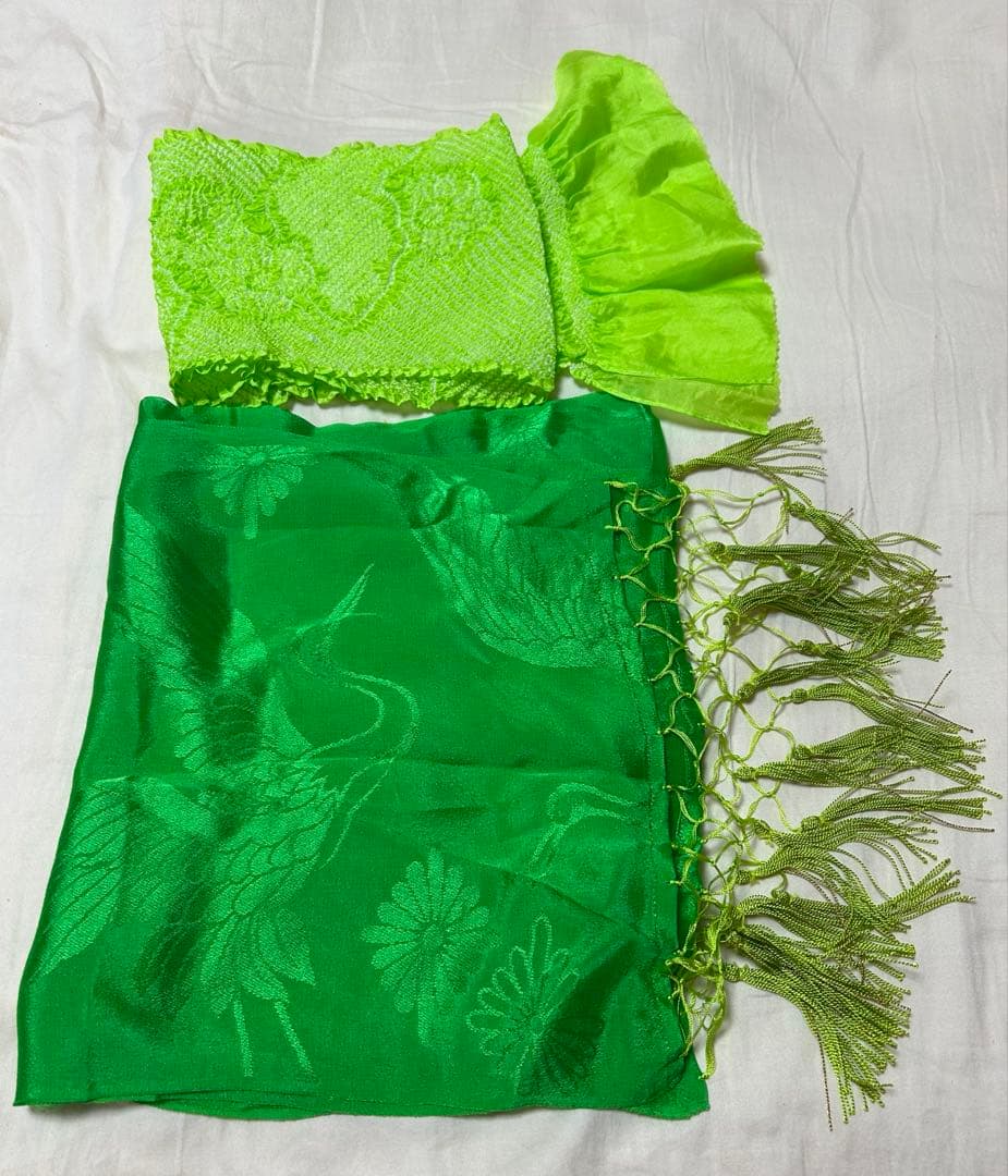 M*マ様 七五三　七歳用着物 セット　黄色