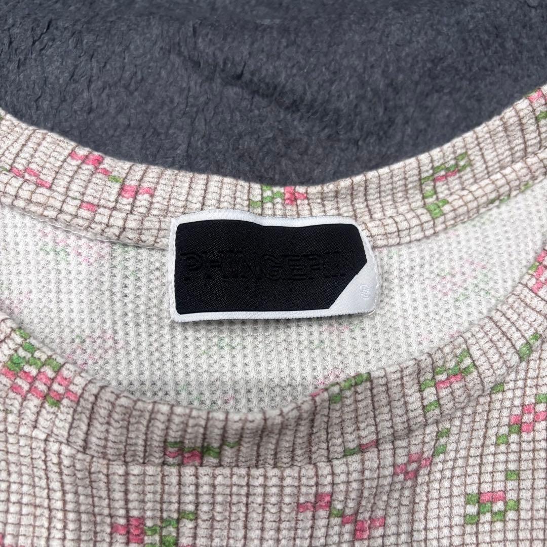 トップス PHINGERIN GRID L/S WAFFLE THERMAL GRID