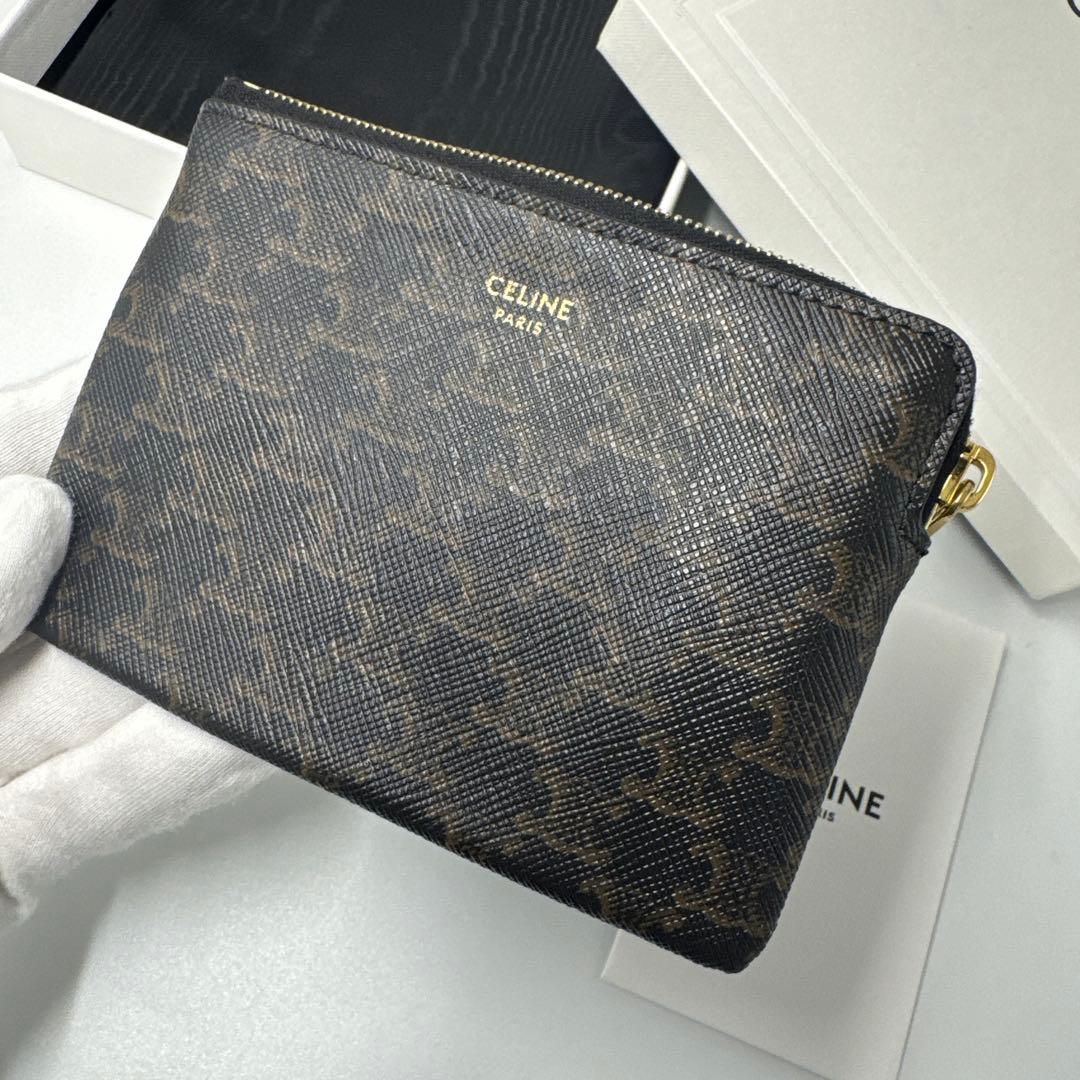 【期間限定SALE】CELINE トリオンフ　カードケース　キーケース