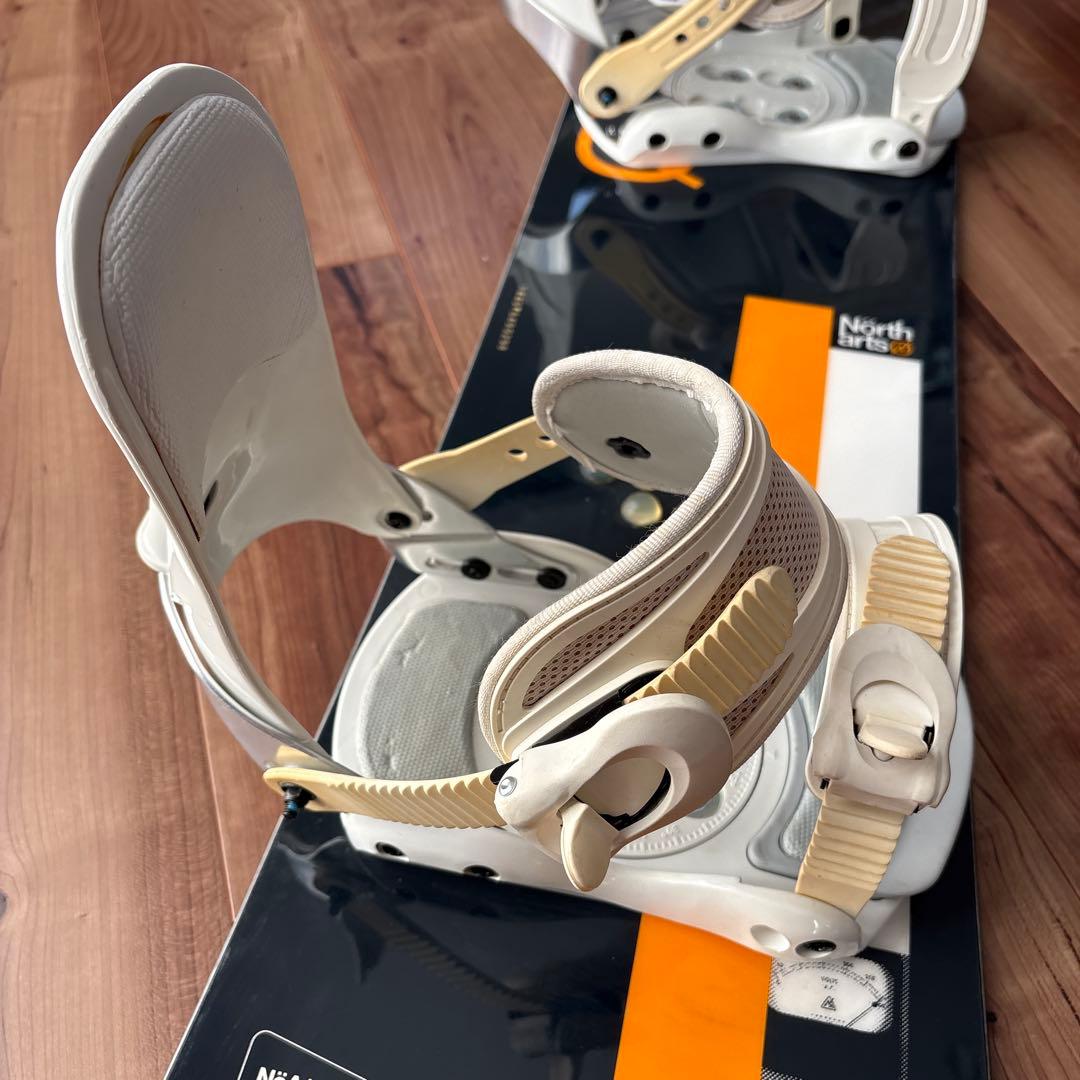 Northarts スノーボード 板　カバー　ブラック/オレンジ