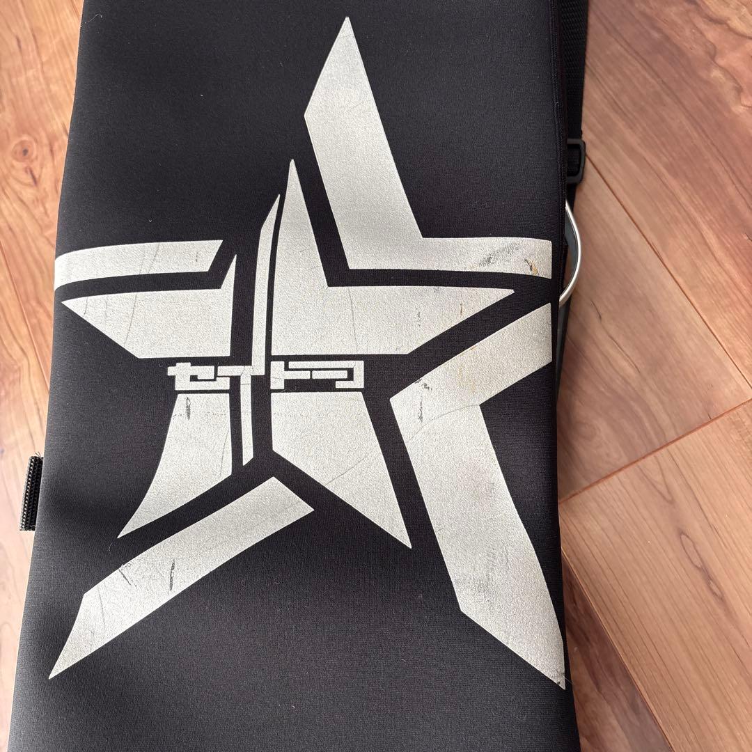 Northarts スノーボード 板　カバー　ブラック/オレンジ