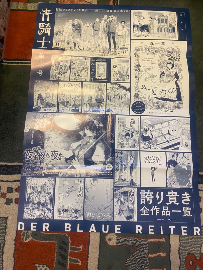 青騎士、1B〜24B巻+ポスター、付録付き
