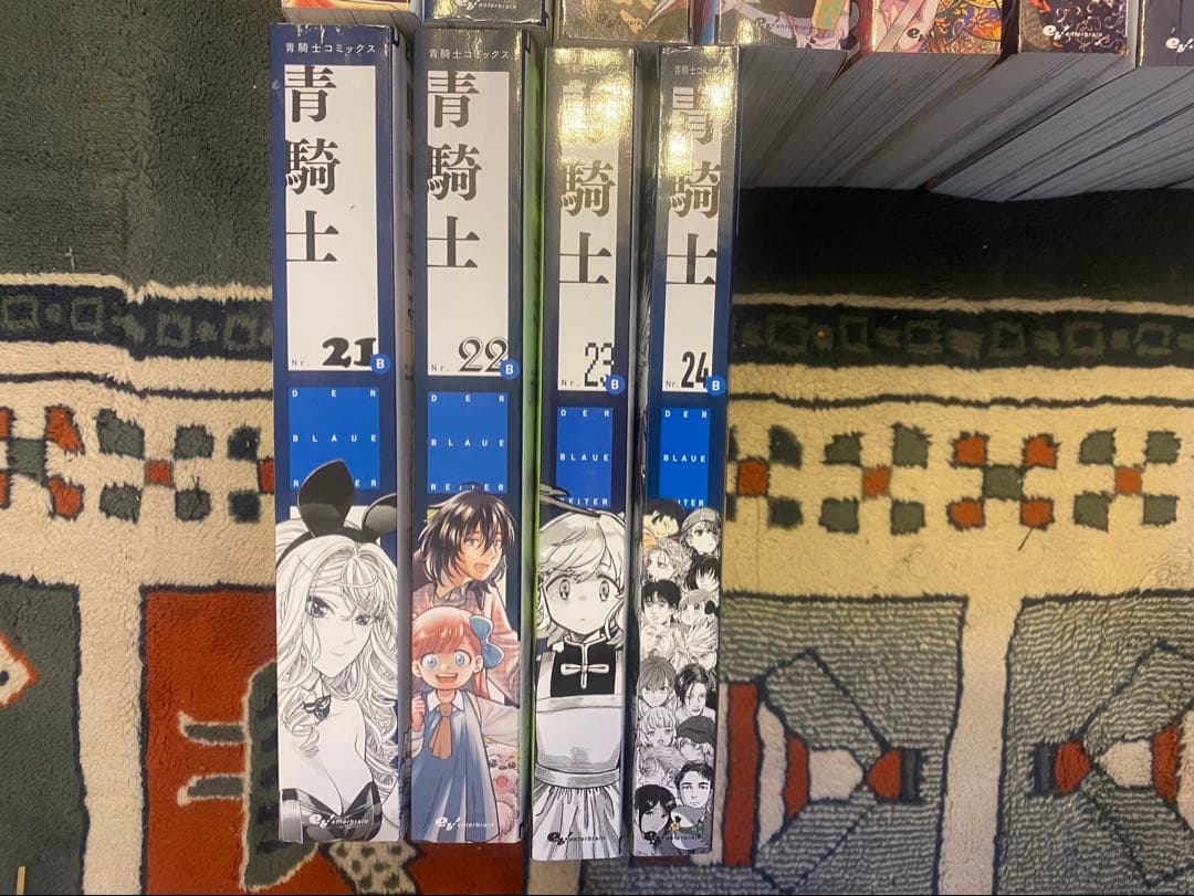 青騎士、1B〜24B巻+ポスター、付録付き