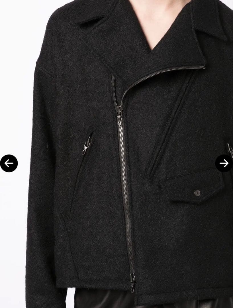 ジャケット・アウター julius asymmetry jaket