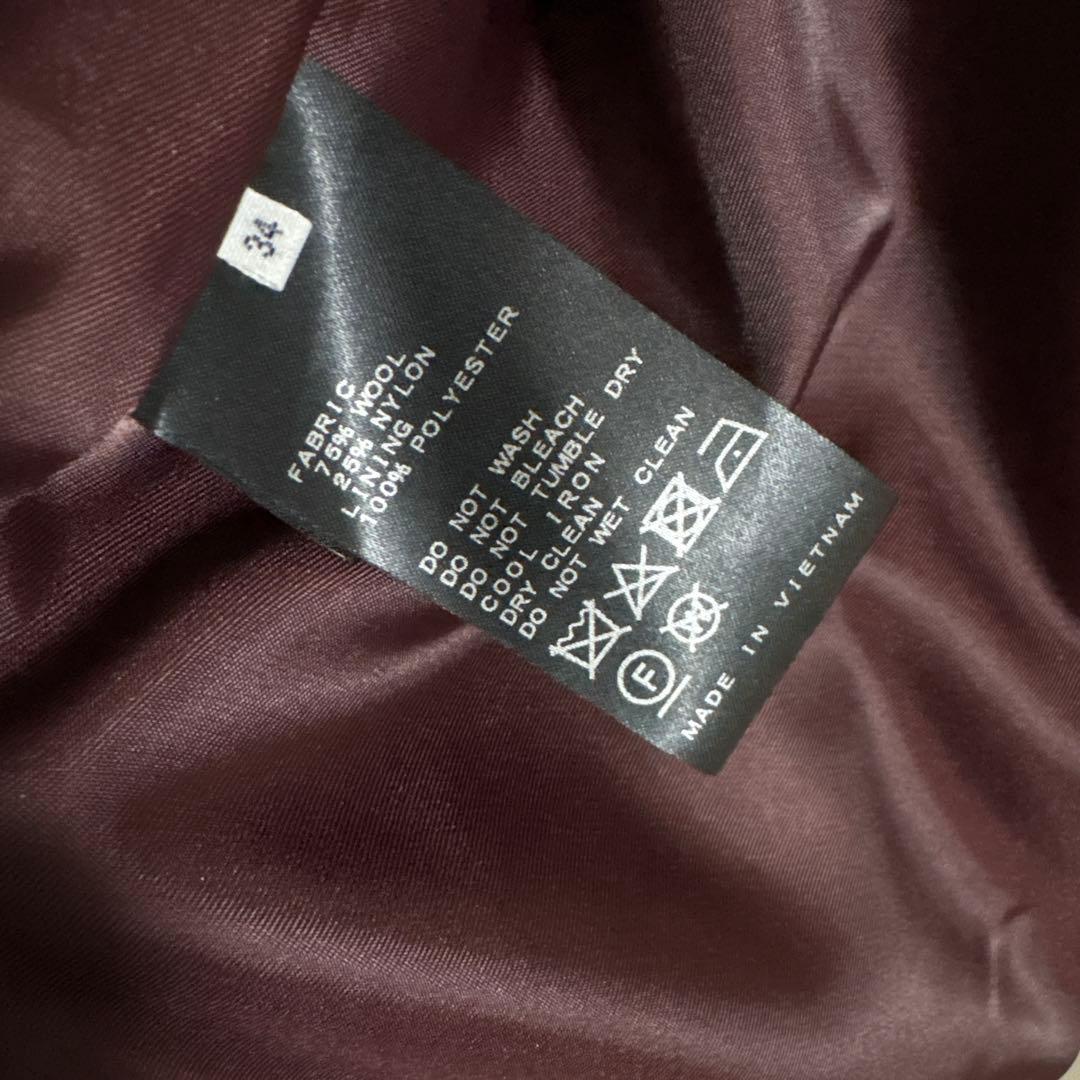 ケロミIÉNA mantecoオーバーチェスターコート 34サイズ